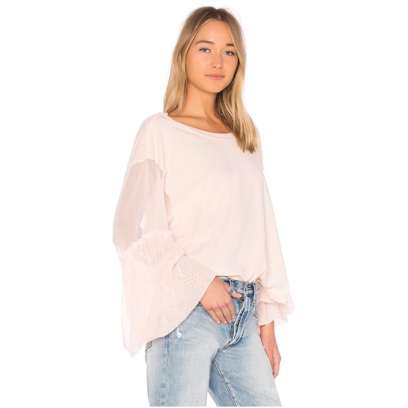 Free People Medium Pink Still Got It Mesh Top - Picture 2 of 8